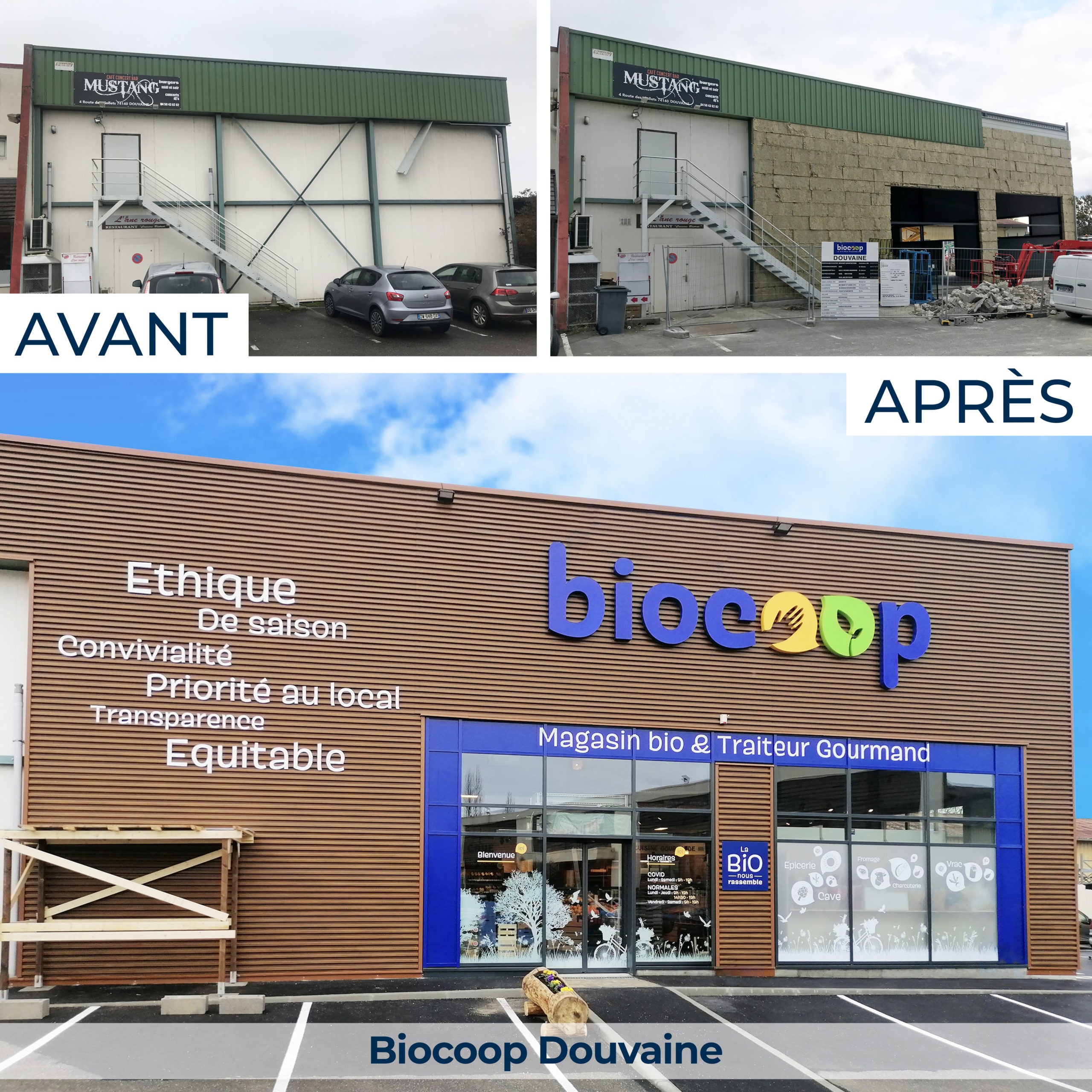 Biocoop Douvaine, magasin spécialisé en alimentation bio et local