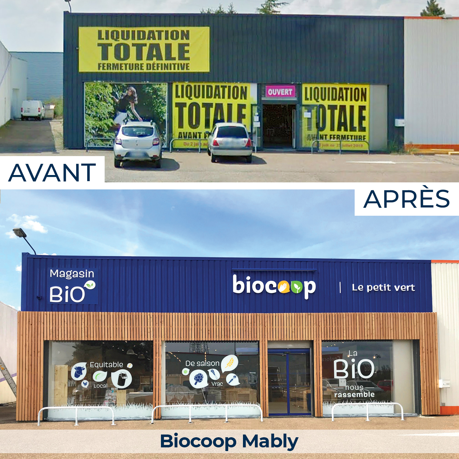 Biocoop Mably, magasin spécialisé en alimentation bio et local