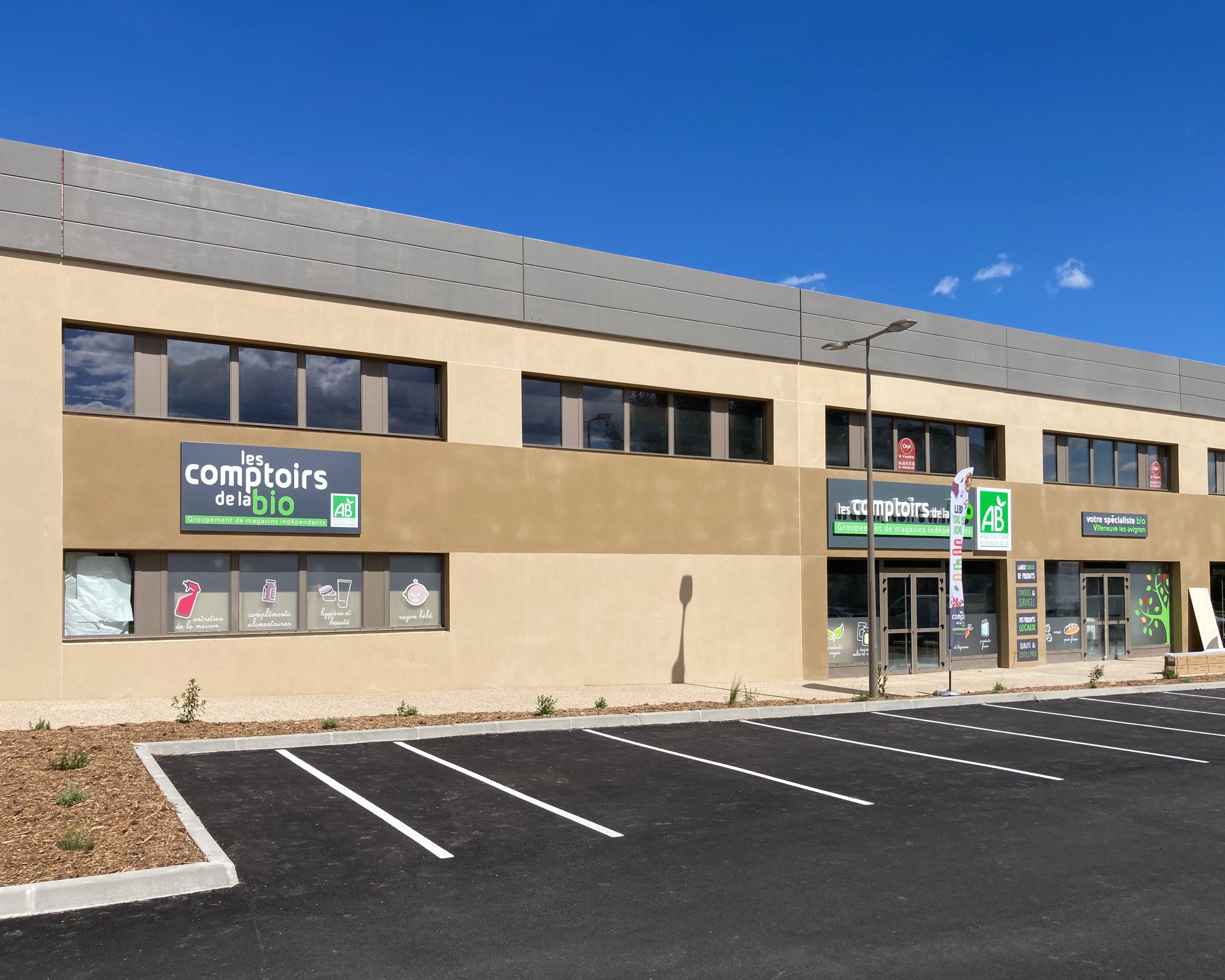 Les Comptoirs de la Bio Villeneuv lès Avignon, magasin spécialisé en alimentation bio et local